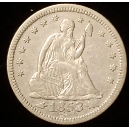 Liberty Seated Quarter Dollar