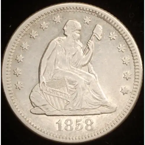 Liberty Seated Quarter Dollar