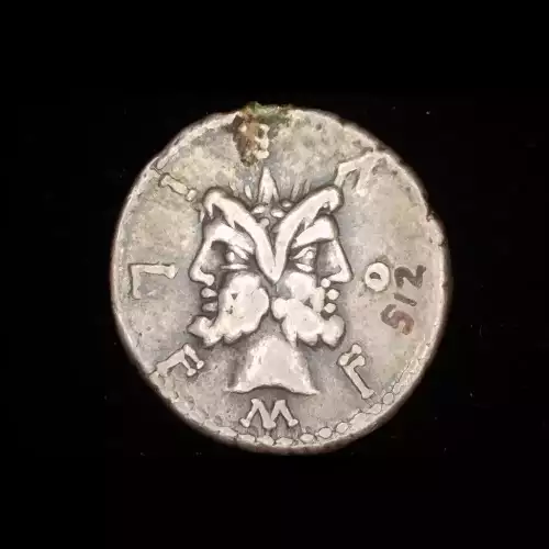 M. Furius L.f. Philus, AR Denarius
