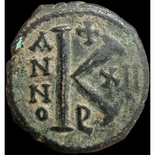 Maurice, AE Half Follis