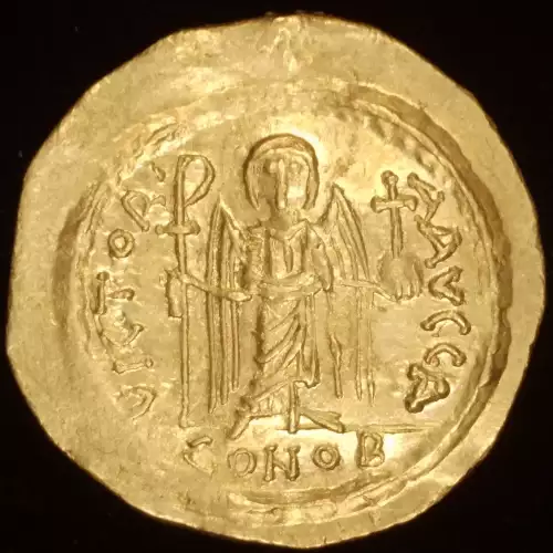 Maurice Tiberius, AV Solidus (2)