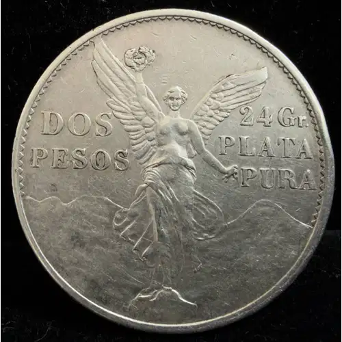 MEXICO Silver 2 PESOS