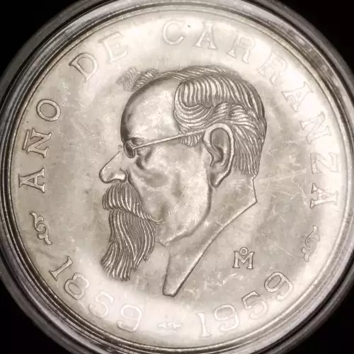 MEXICO Silver 5 PESOS (2)
