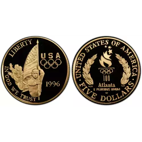 Modern Gold Commemorative (1984 to Date) - $5 - Proof - Random Design