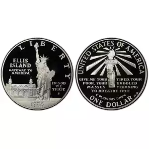 Modern Silver Commemoratives - $1 (1982 to Date) - Proof - Random Design