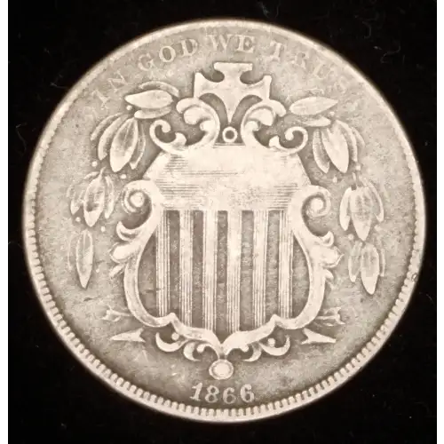 Nickel Five Cent Pieces-Shield 1866-1883 (2)