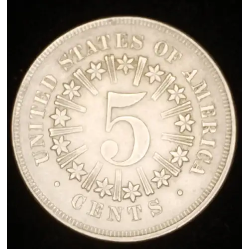 Nickel Five Cent Pieces-Shield 1866-1883