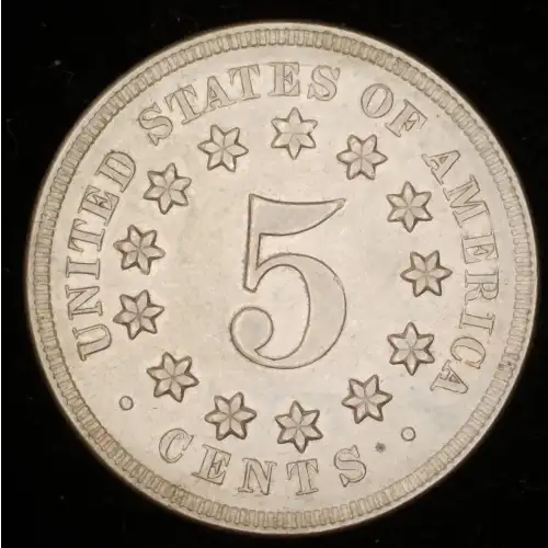Nickel Five Cent Pieces-Shield 1866-1883 (2)