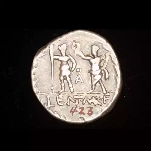 P. Cornelius Lentulus Marcellinus, AR Denarius