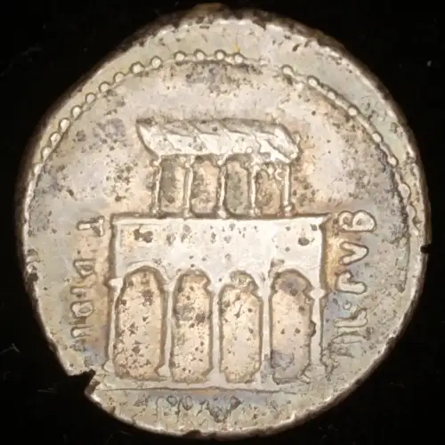 P. Fonteius P.f. Capito, AR Denarius