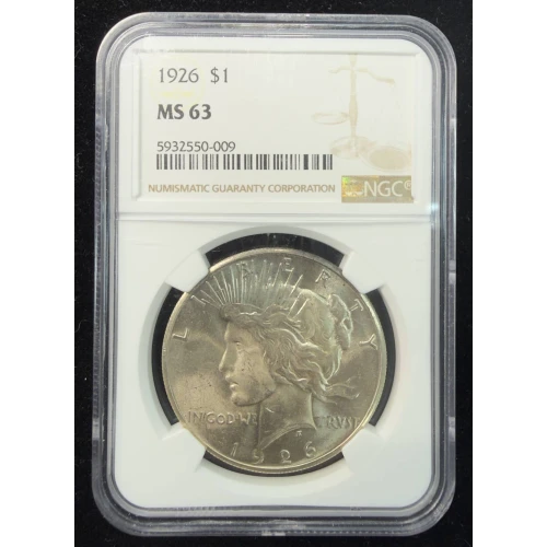 Peace Silver Dollar
