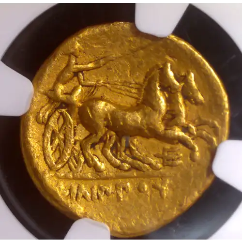 Philip II, AV Stater NGC Ch F 5/5 2/5 (2)