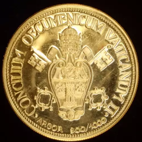 Pope John XXIII, Vatican II 10g, Gold Medal