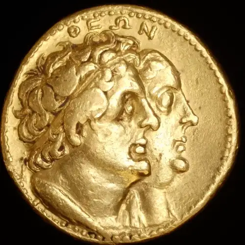 Ptolemy II Philadelphos, AV Oktadrachm