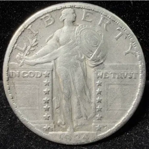 Quarter Dollars---Standing Liberty