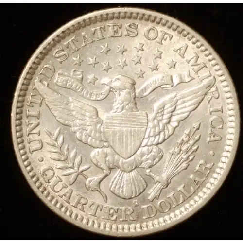 Quarter Dollars---Barber or Liberty Head (2)