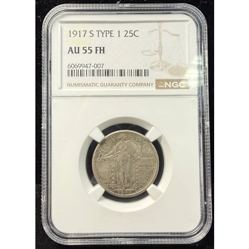 Quarter Dollars---Standing Liberty (4)