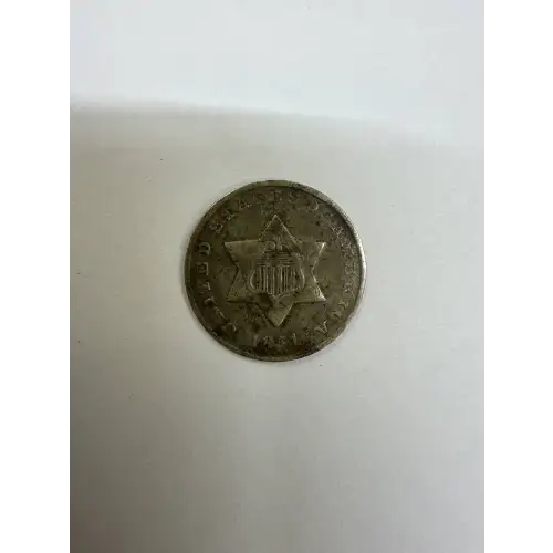 Silver Three Cent Pieces Trimes-1851-1873