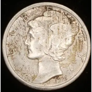 Dimes---Winged Liberty Head or Mercury 1916-1945 -Silver- 1 Dime