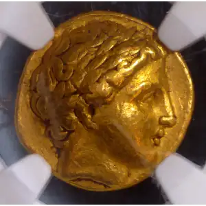 Philip II, AV Stater NGC Ch F 5/5 2/5