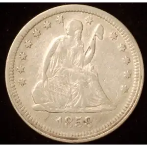 Liberty Seated Quarter Dollar