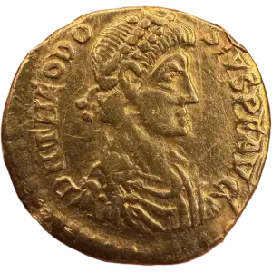 Theodosius I 'the Great', AV Tremissis
