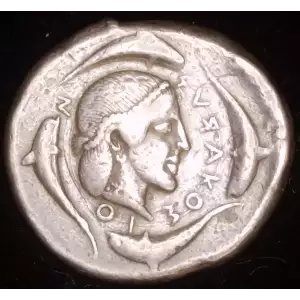 Syracuse, Deinomenid Tyranny, AR Tetradrachm