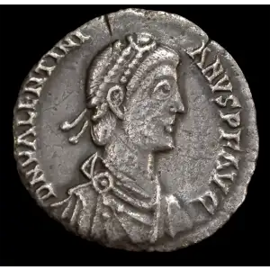 Valentinian II, AR Miliarense