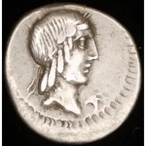 L. Calpurnius Piso Frugi, AR Denarius