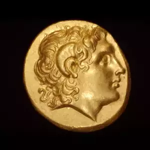 AV Stater from Thrace, Byzantion minted in the name of Lysimachos.
HGC 3, 1374