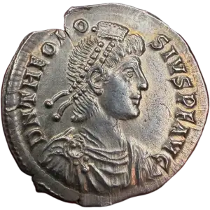 Theodosius I 'the Great', AR Miliarense