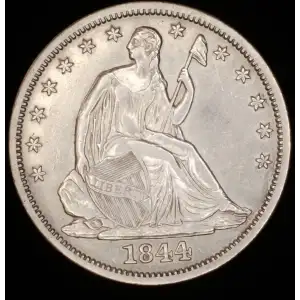 Half Dollars---Liberty Seated 1839-1891 -Silver- 0.5 Dollar (2)