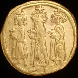 Heraclius, Heraclius Constantine, & Heraclonas, AV Solidus