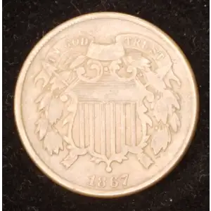 Two cent pieces-Two cent pieces 1864-73 -Copper (2)