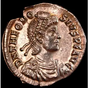Theodosius I 'the Great', AR Miliarense (2)