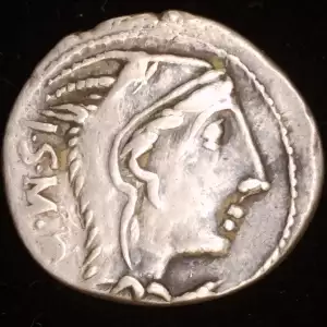 L. Thorius Balbus, AR Denarius