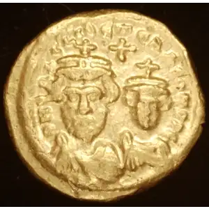 Heraclius w/ Heraclius Constantine, AV Solidus
