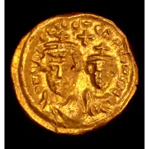 Heraclius w/ Heraclius Constantine, AV Solidus (4)