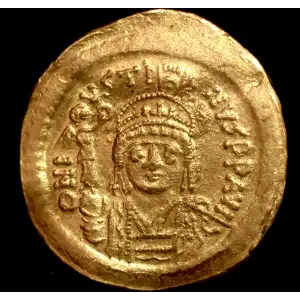 565-578 Justin II, AV Solidus EF