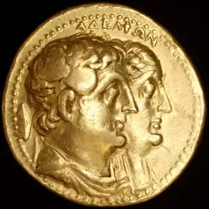 Ptolemy II Philadelphos, AV Oktadrachm (2)
