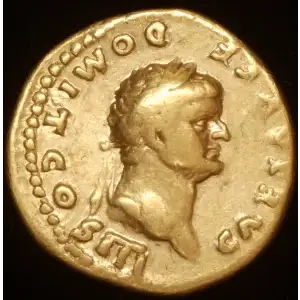 Domitian, AV Aureus