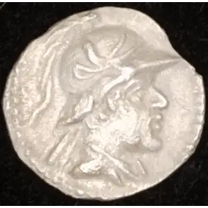 Eukratides I, AR Obol (2)