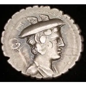 C. Mamilius Limetanus, AR Serrate Denarius