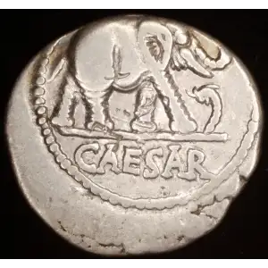 Julius Caesar, AR Denarius