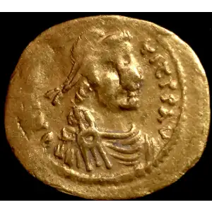 641-668 Constans II, AV Semissis VF