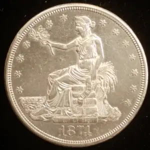 Trade Dollars---Trade Dollars 1873-1885 -Silver- 1 Dollar (2)