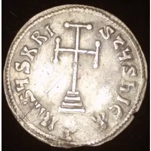 Basil I 'the Macedonian', AR Miliaresion