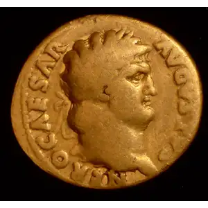 64-65 Nero, AV Aureus Fine