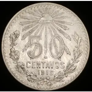 MEXICO Silver 50 CENTAVOS