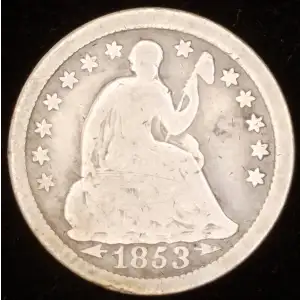 Half Dimes---Liberty Seated 1837-1873-Silver- 0.5 Dime (2)